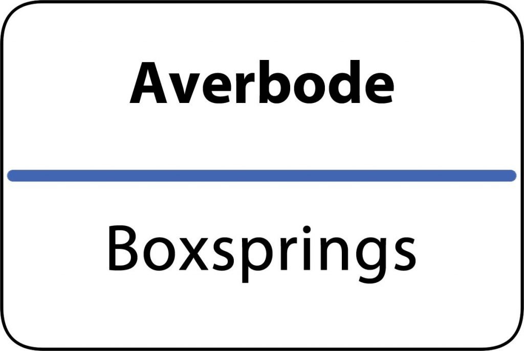 Boxsprings Averbode