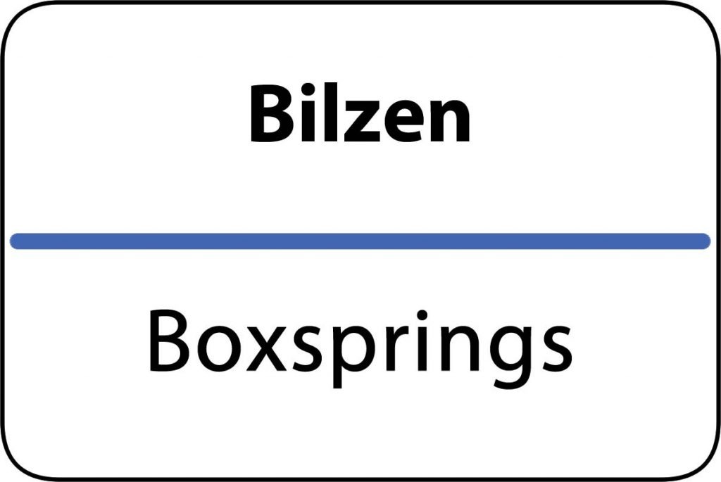 Boxsprings Bilzen