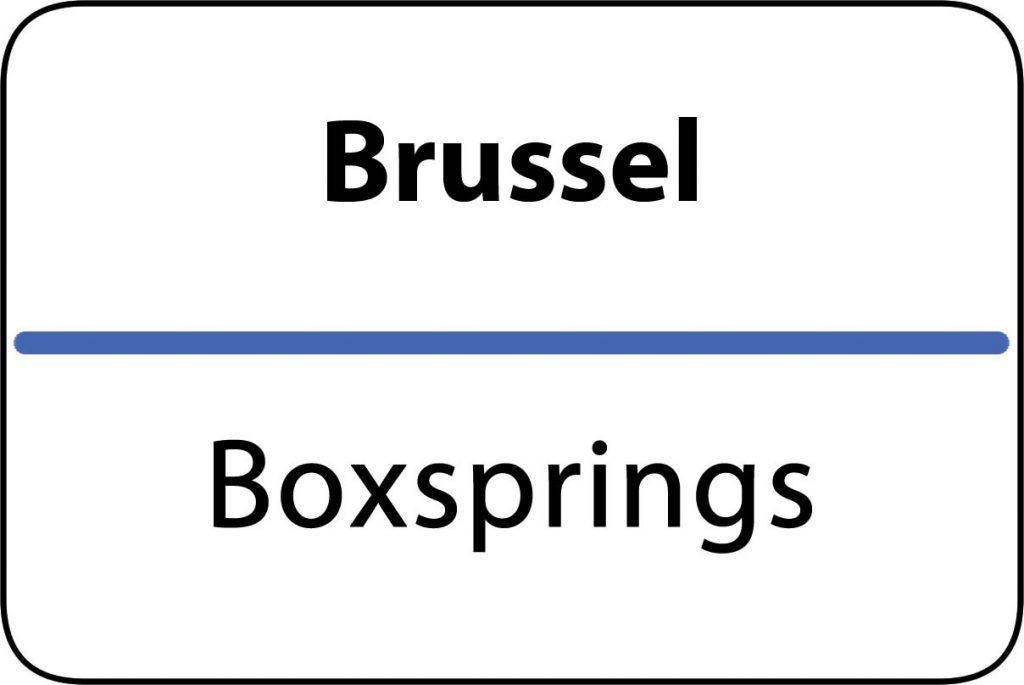 Boxsprings Brussel
