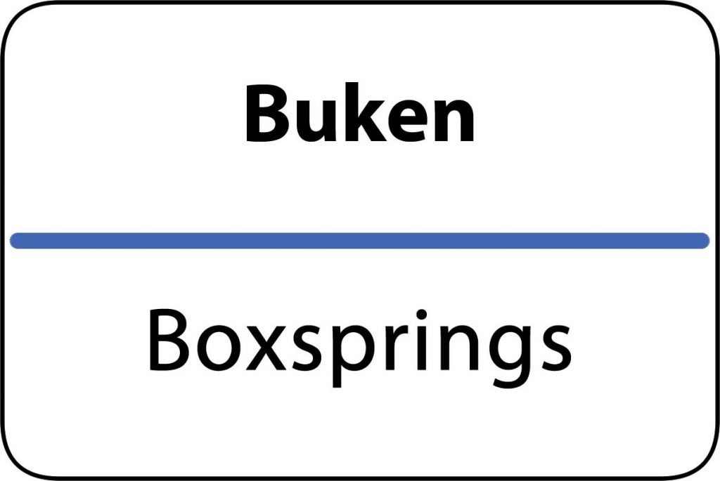 Boxsprings Buken