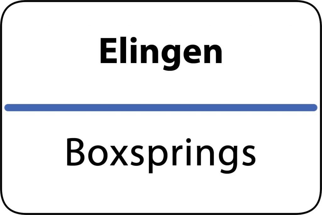 Boxsprings Elingen