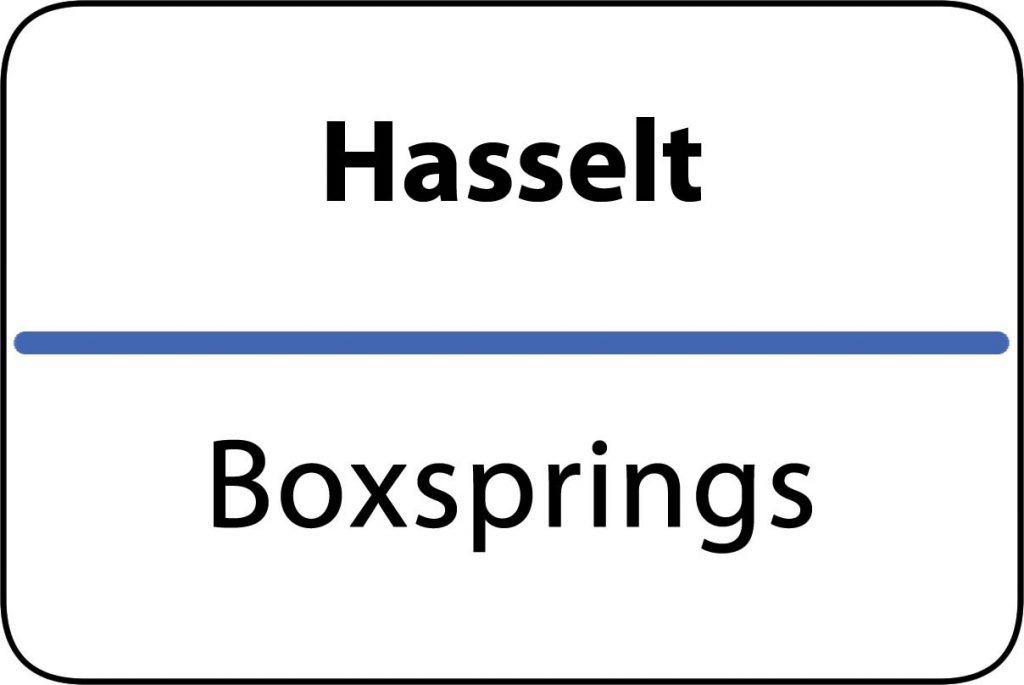 Boxsprings Hasselt