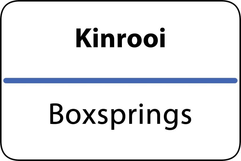 Boxsprings Kinrooi