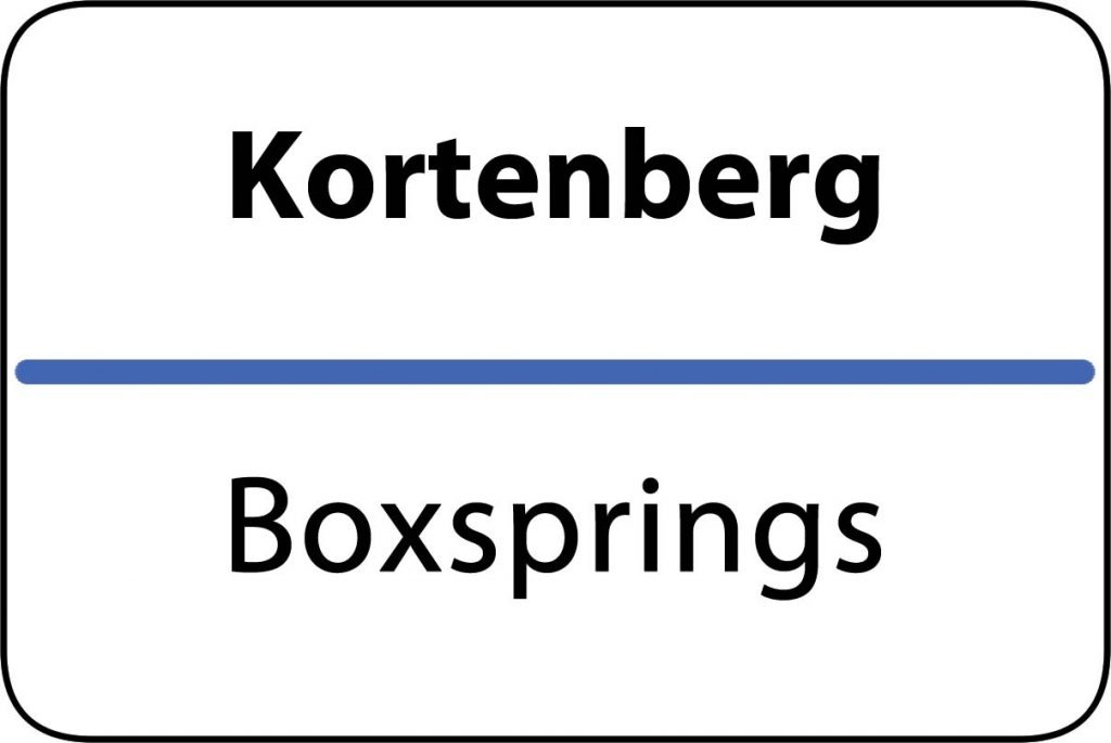 Boxsprings Kortenberg