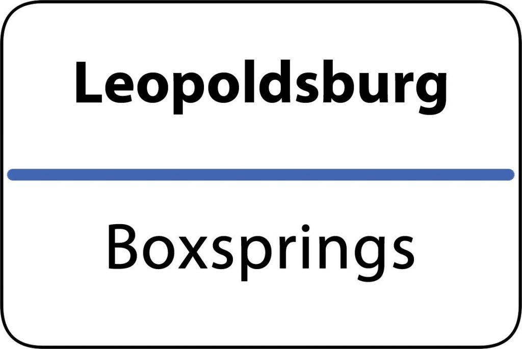 Boxsprings Leopoldsburg