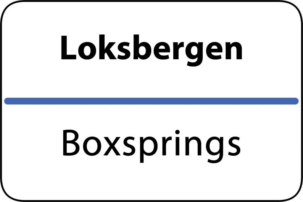 Boxsprings Loksbergen