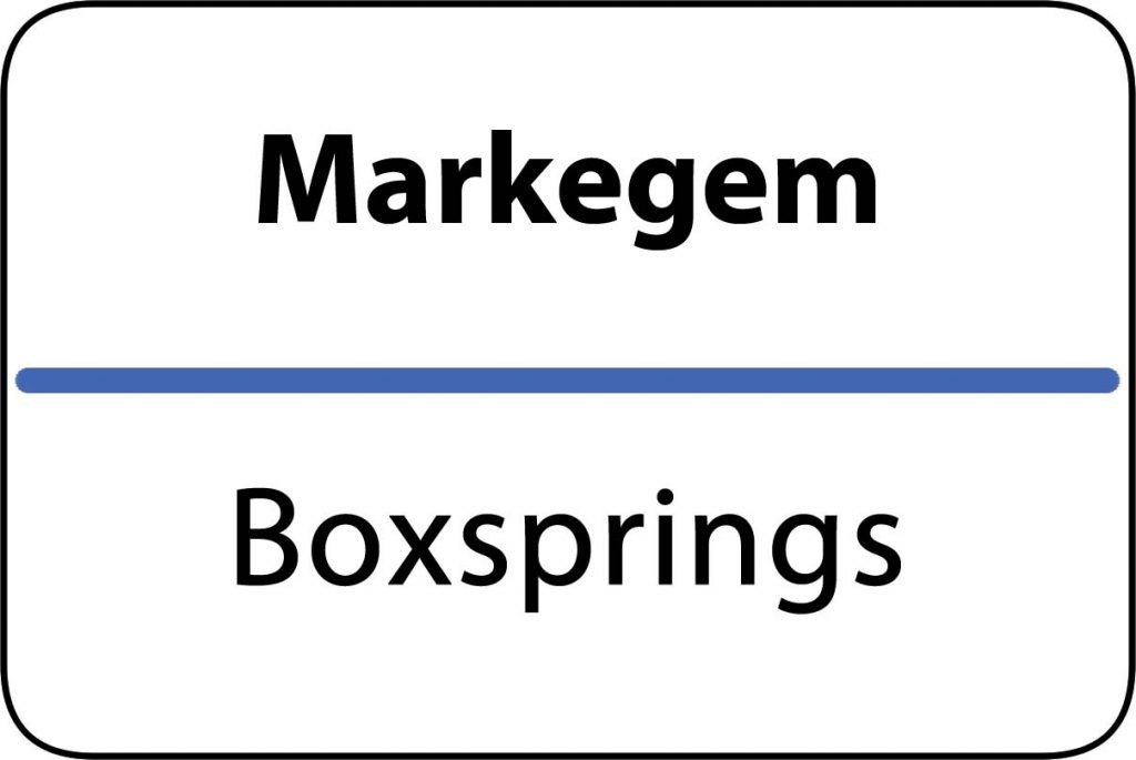 Boxsprings Markegem