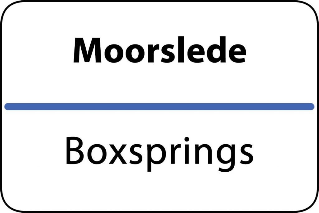 Boxsprings Moorslede