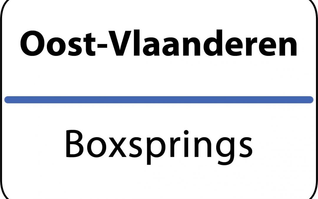 Boxspring Oost-Vlaanderen — Sleeptherapy Boxsprings