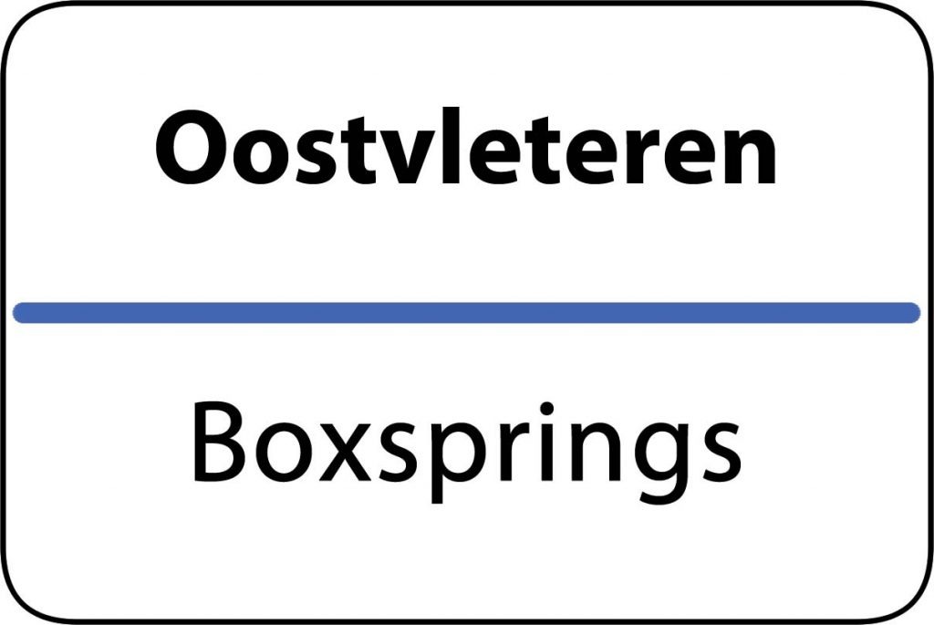 Boxsprings Oostvleteren