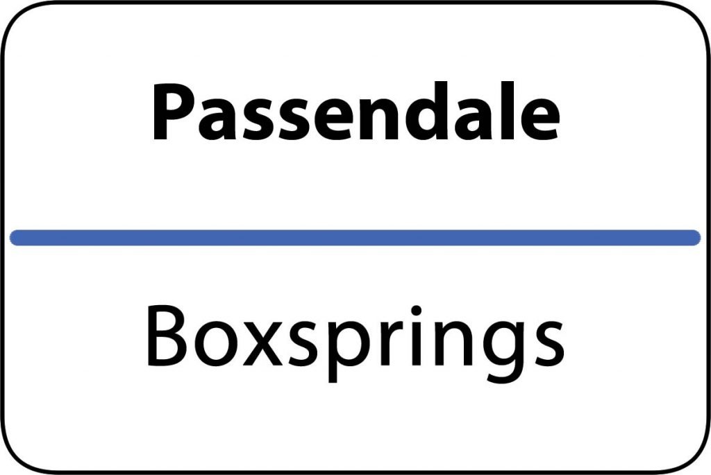 Boxsprings Passendale