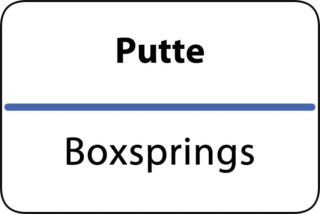 Boxsprings Putte