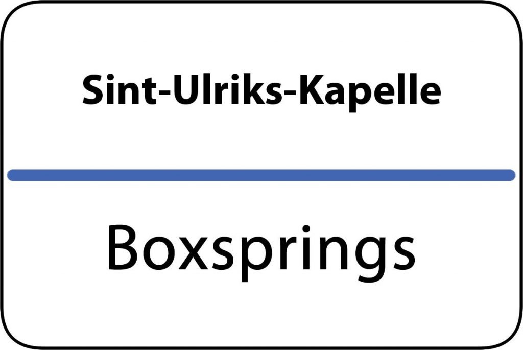 Boxsprings Sint-Ulriks-Kapelle