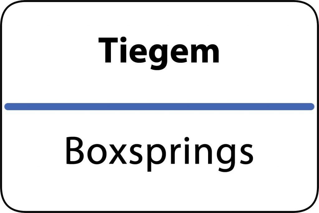 Boxsprings Tiegem