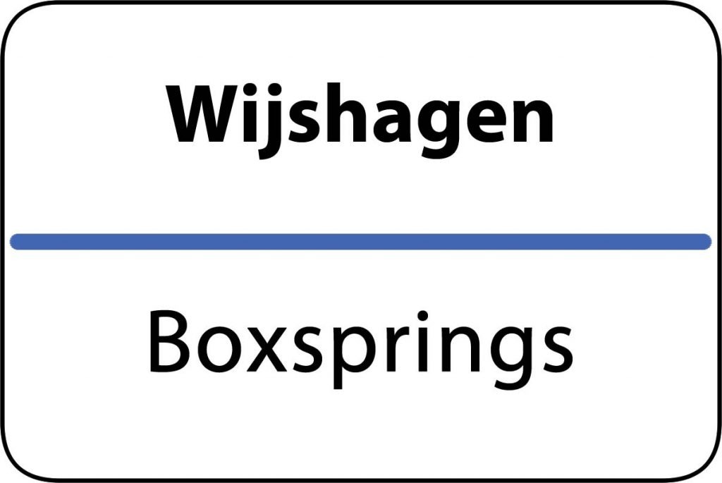 Boxsprings Wijshagen