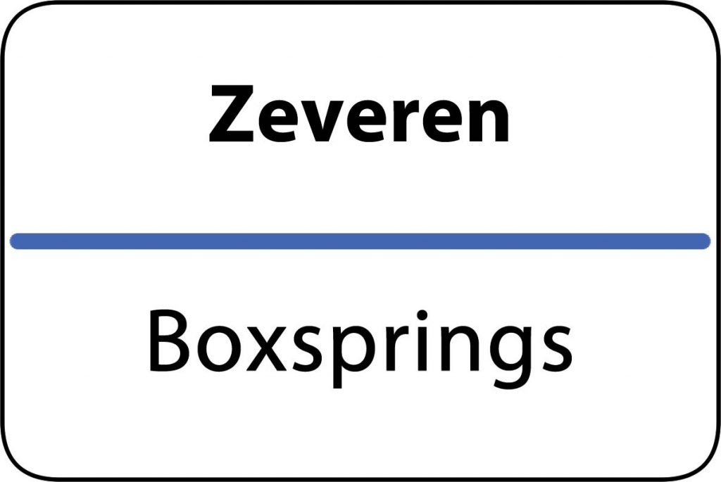 Boxsprings Zeveren